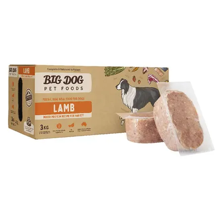 Big Dog Barf Lamb Raw Dog Food 3KG - Image 3
