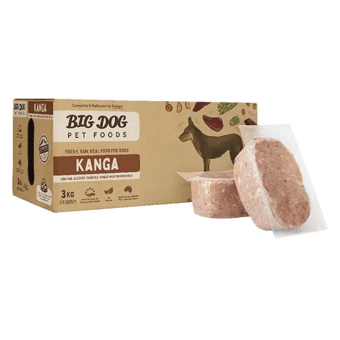 Big Dog Barf Single Protein Kanga Raw Dog Food 3KG - Image 3