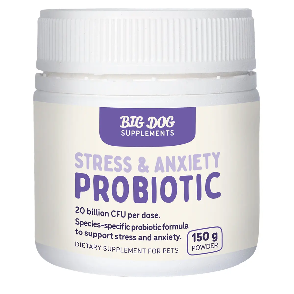 Big Dog Pet Food Stress & Anxiety Probiotic 150g