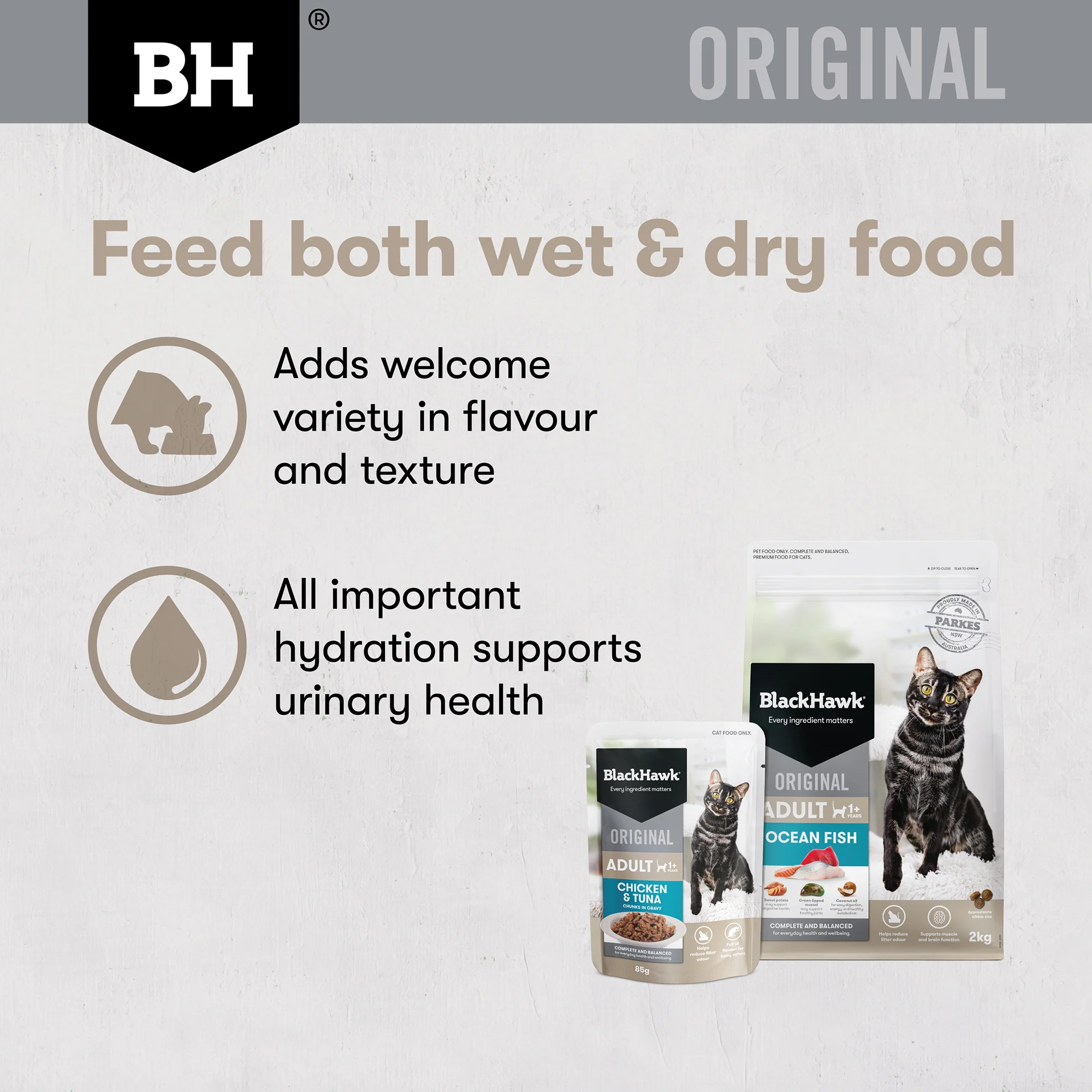 Black Hawk Chicken & Tuna Gravy Adult Wet Cat Food 85G x 12 - Image 7