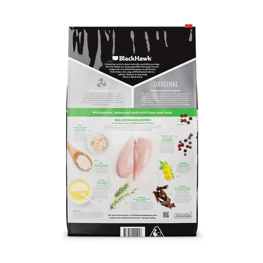 Black Hawk Dry Dog Food Adult Chicken And Rice - Image 3