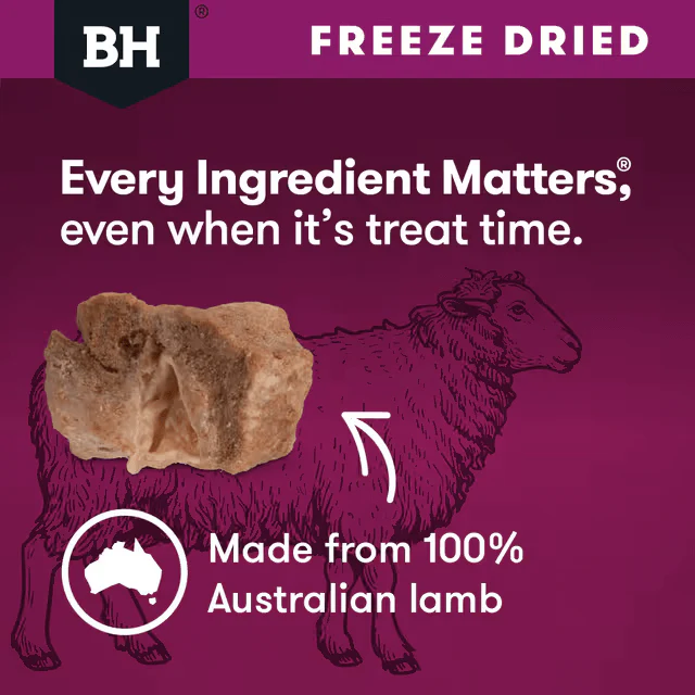 Black Hawk Freeze Dried Lamb Dog Treats 50G - Image 4