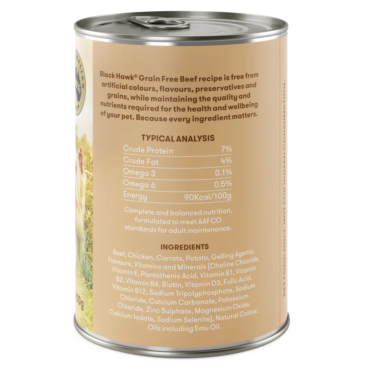 Black Hawk Grain Free Adult Wet Dog Food Beef - Image 3