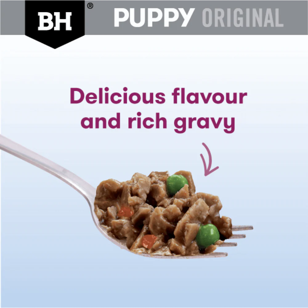 BLACK HAWK Original Puppy Lamb & Vegetables Wet Dog Food 130Gx10 - Image 11