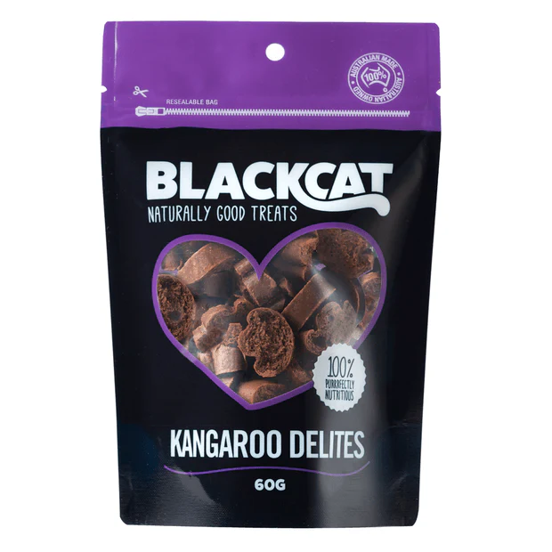 BlackCat Roo Delites Cat Treats 60g