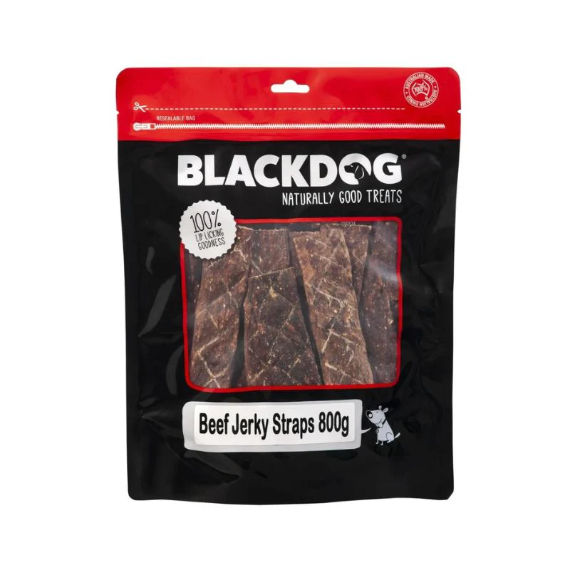 BLACKDOG Dog Treats Beef Jerky Straps - Image 2