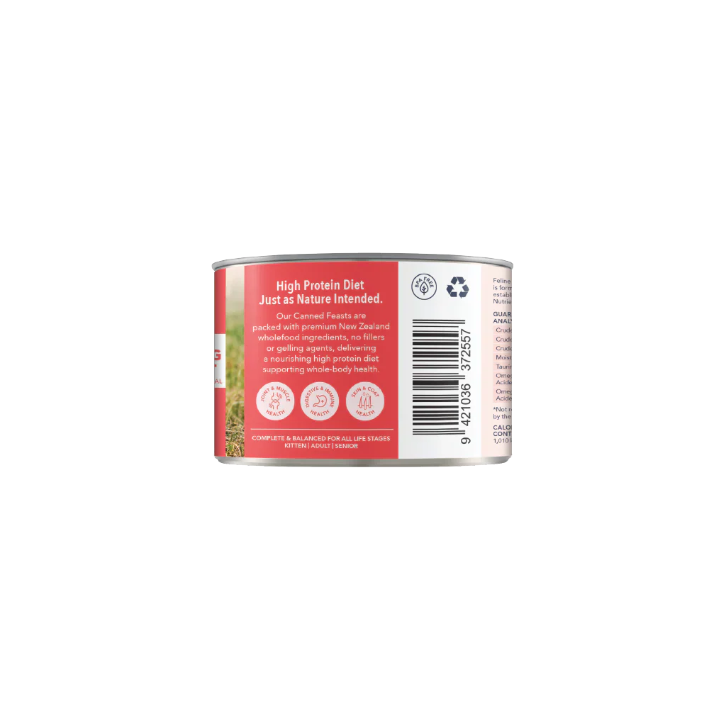 Feline Natural Chicken & King Salmon Wet Cat Food Canned 170G - Image 4