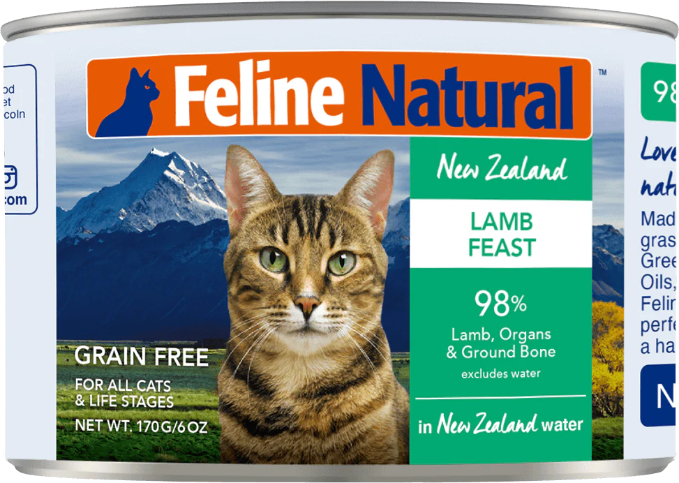 Feline Natural Lamb Feast Canned Wet Cat Food 170G