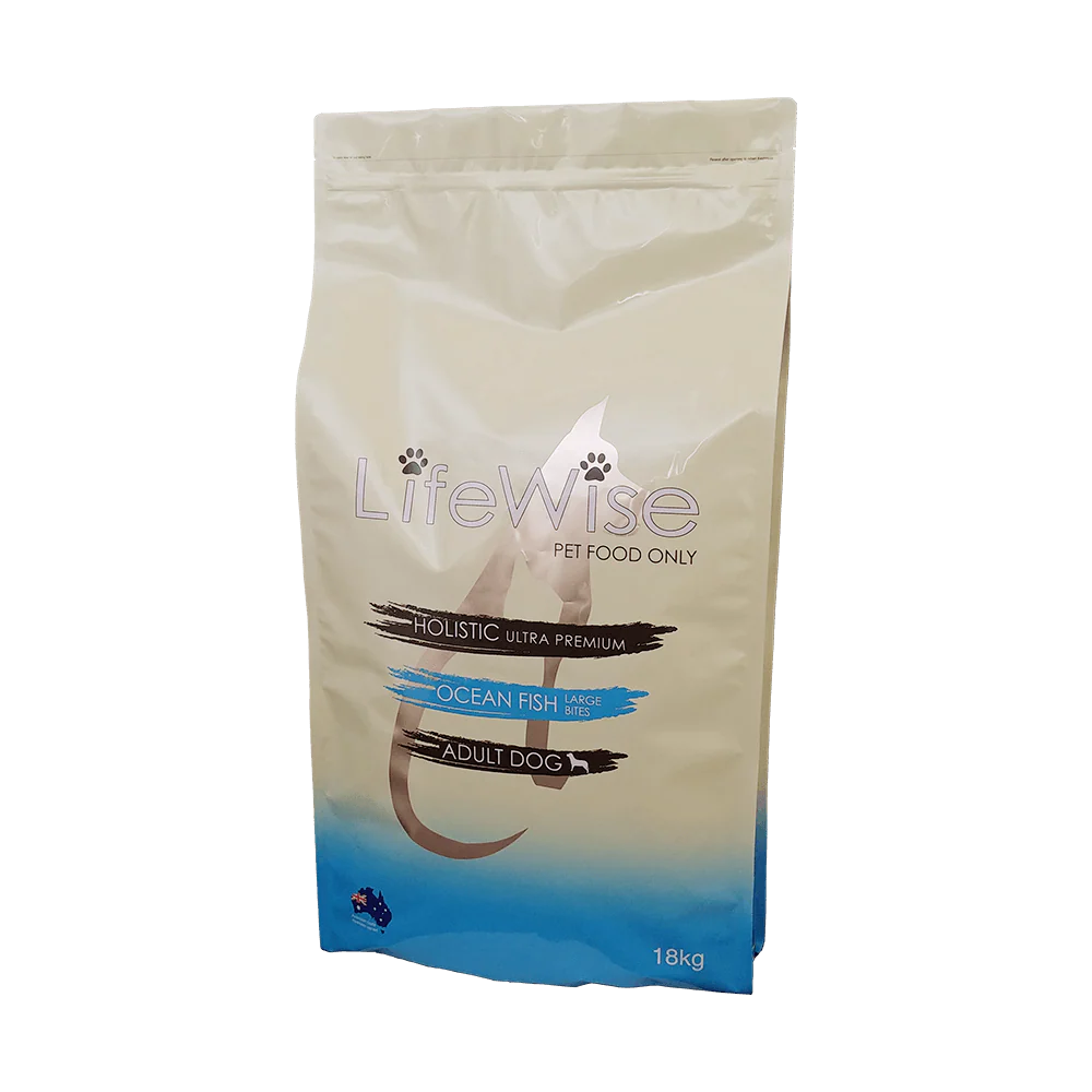 LIFEWISE Ocean Fish Large Bites with Rice Dry Dog Food - Image 3