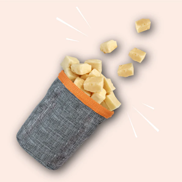 NATURAWR Cheese Slice Freeze Dried Dogs Treats 70G - Image 4