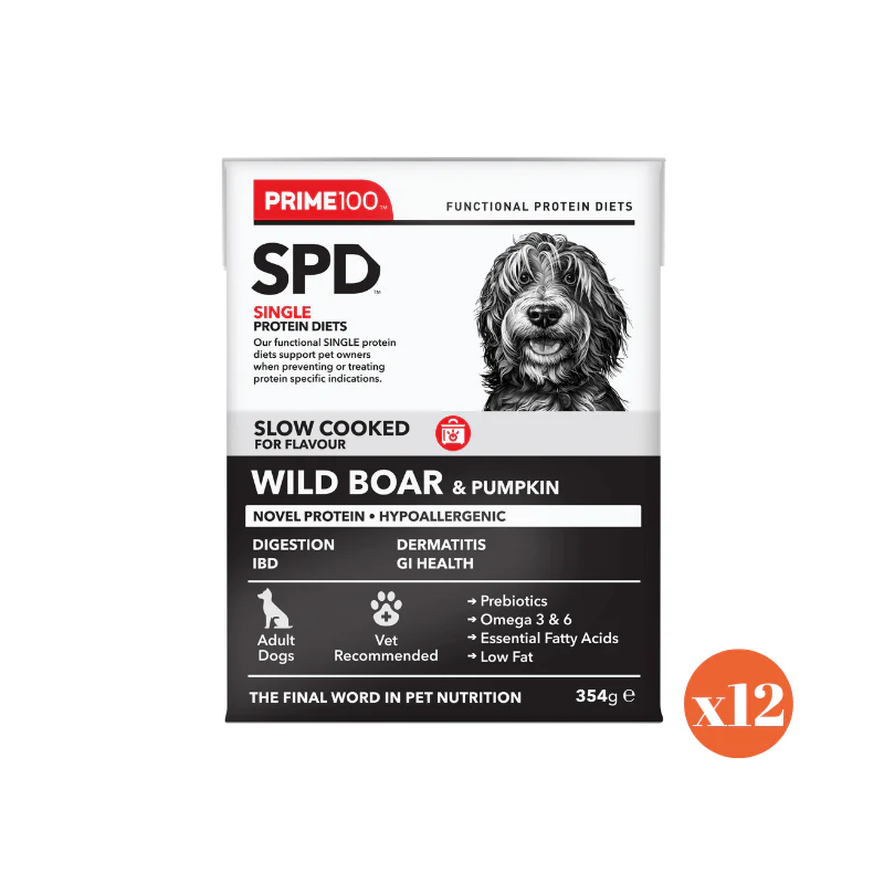 PRIME100 SPD™ Slow Cooked Wild Boar & Pumpkin Wet Dog Food - Image 2