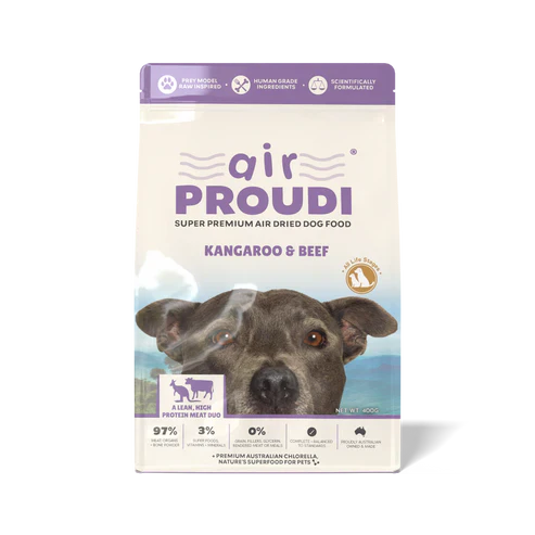 PROUDI Kangaroo & Beef Air Dried Dog Food