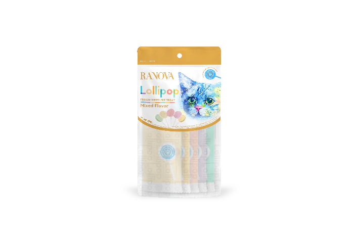 RANOVA Freeze - Dried Lollipop Mixed Flavor Cat Treats 15PCS - Image 2