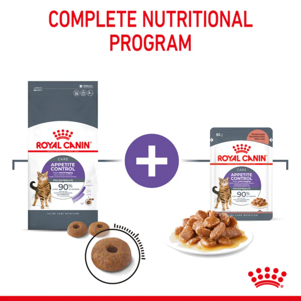 Royal Canin Appetite Control Gravy Wet Cat Food Pouches 85G x 12 - Image 9