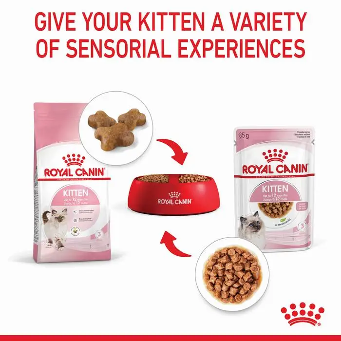 ROYAL CANIN Kitten Instinctive Gravy Wet Cat Food Pouches 85Gx12 - Image 7