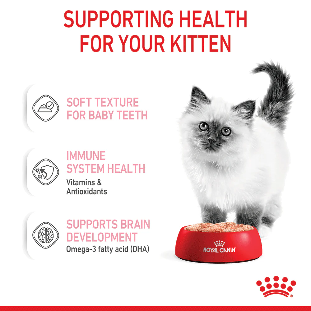 ROYAL CANIN Kitten Instinctive Loaf Wet Cat Food Pouches 85Gx12 - Image 7