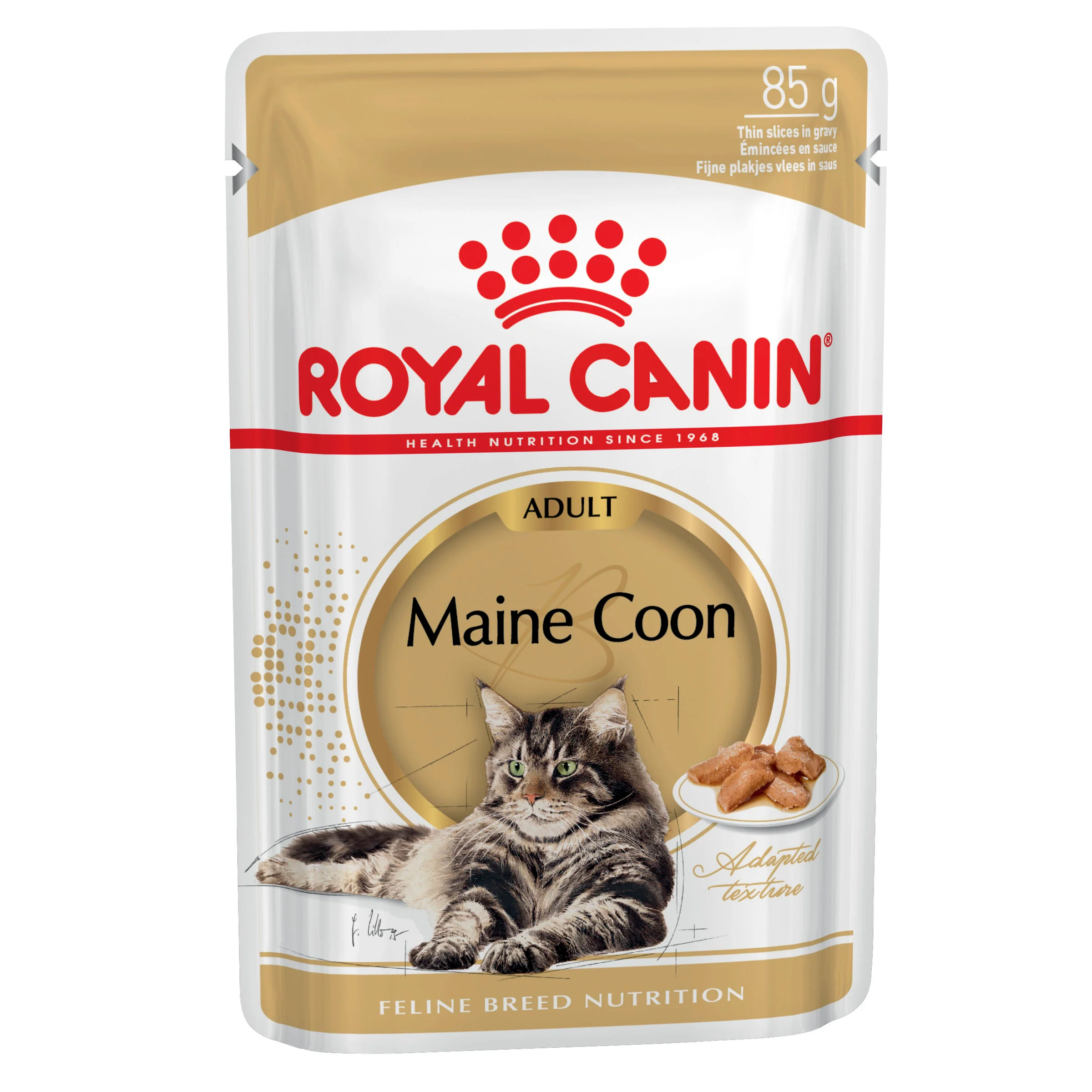 ROYAL CANIN Maine Coon Gravy Wet Cat Food Pouches - Image 2