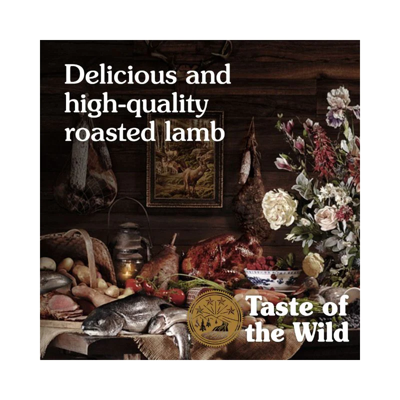 Taste of the Wild Sierra Mountain Grain Free Roasted Lamb Dry Dog Food 12.2KG - Image 4