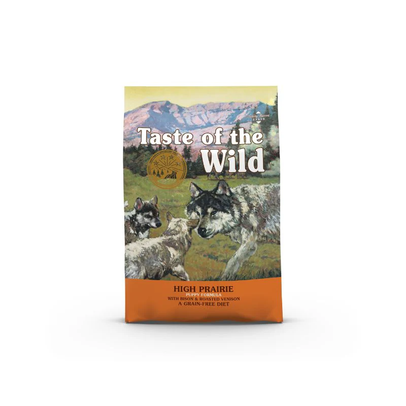 Taste of the Wild High Prairie Bison Venison Puppy Dry Dog Food 12.2KG