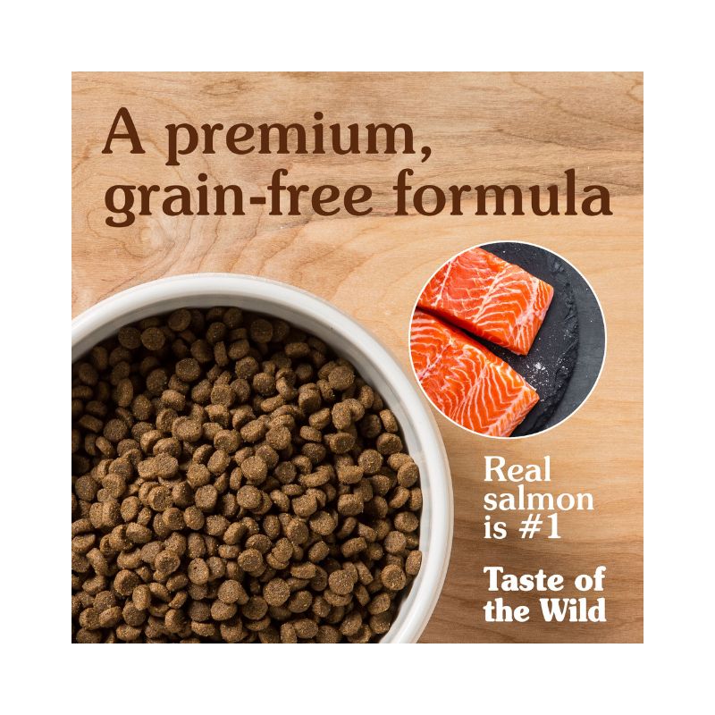 Taste of the Wild Pacific Stream Grain Free Smoked Salmon Puppy Dry Dog Food 12.2KG - Image 3