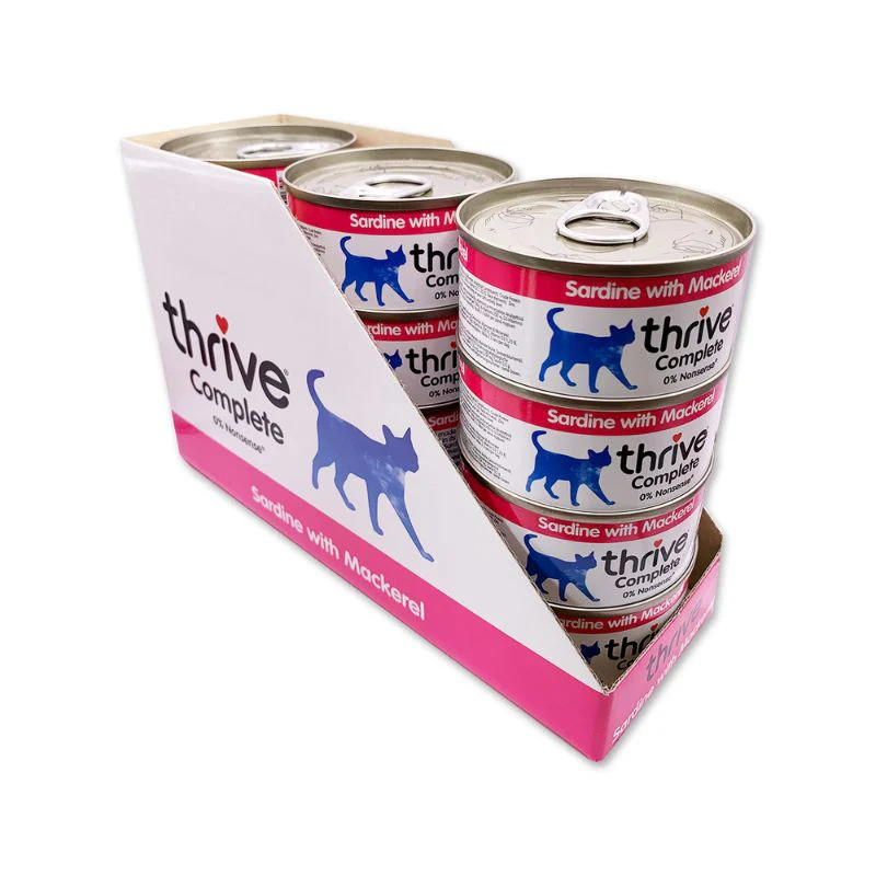 Thrive Complete Sardines & Mackerel Cat Wet Food - Image 2